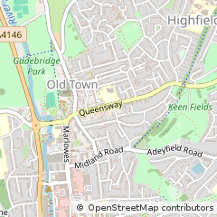 Map of Hemel Hempstead, Hertfordshire