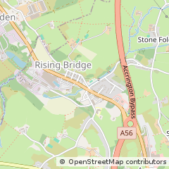 Map of Near Accrington, Lancs