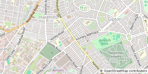 Map of Leeds