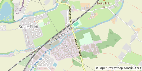 Map of Bromsgrove