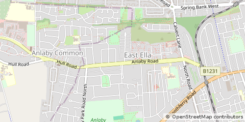Map of Hull