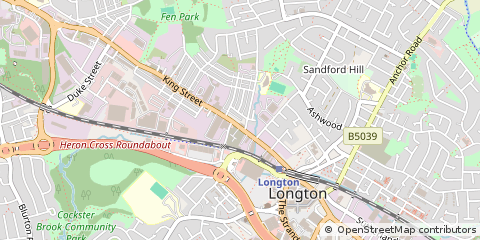 Map of Stoke on Trent