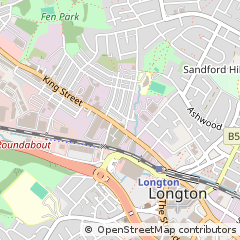 Map of Stoke on Trent