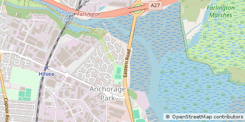 Map of Portsmouth, Hampshire
