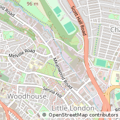 Map of Leeds