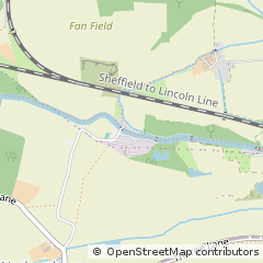 Map of Worksop, Nottinghamshire