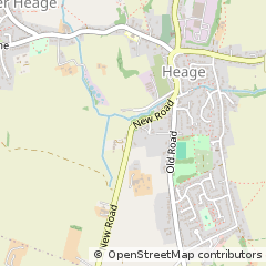 Map of Derbyshire