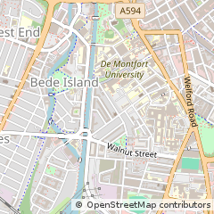 Map of Leicester