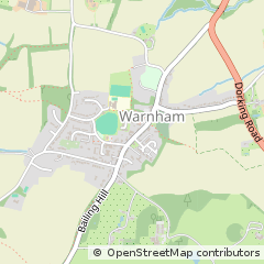 Map of Horsham