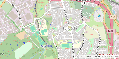 Map of Leeds