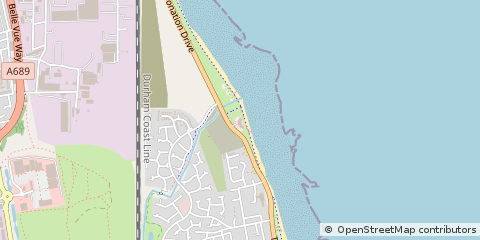 Map of Hartlepool