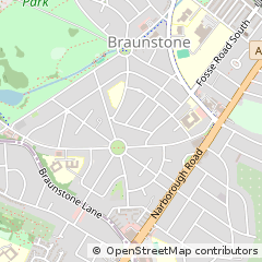 Map of Leicester
