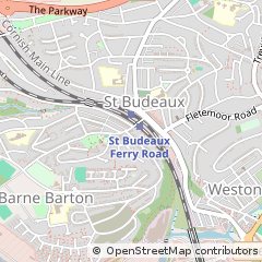 Map of Plymouth, Devon