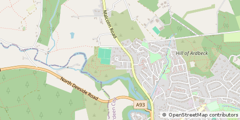 Map of Peterculter