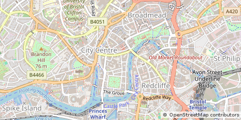 Map of Bristol
