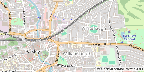 Map of Paisley