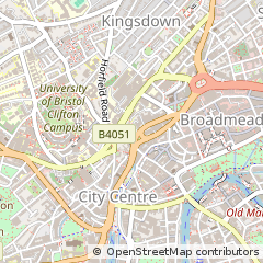 Map of Bristol