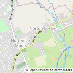 Map of Stoke-on-Trent, Staffordshire