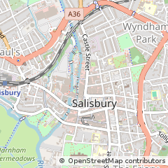 Map of Salisbury