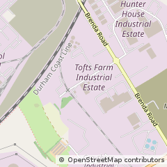 Map of Hartlepool
