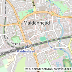 Map of Maidenhead, Berkshire