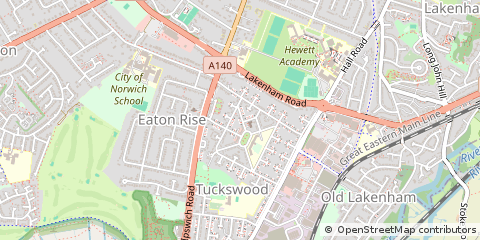 Map of Norwich