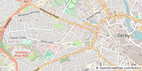 Map of Derby