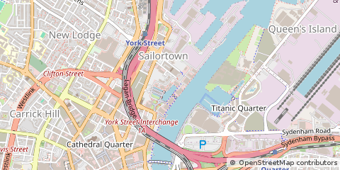Map of Belfast