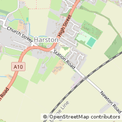 Map of Harston
