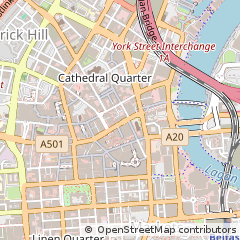 Map of Belfast