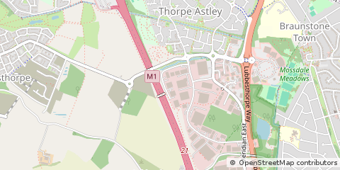 Map of Leicester