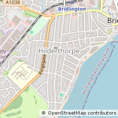 Map of Bridlington, East Yorkshire
