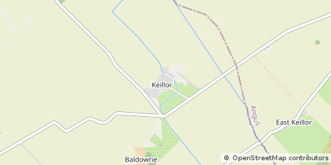 Map of Blairgowrie