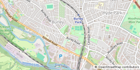 Map of West Yorkshire