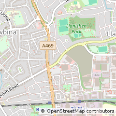 Map of Cardiff