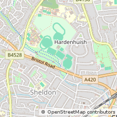 Map of Chippenham, Wiltshire