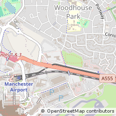 Map of Manchester, Cheshire