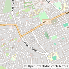 Map of Newcastle Upon Tyne, Tyne & Wear