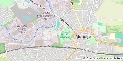 Map of Walsall