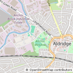 Map of Walsall