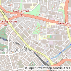Map of Birmingham, West Midlands