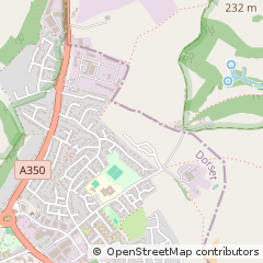 Map of Shaftesbury, Dorset