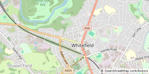 Map of Manchester
