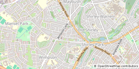 Map of Southampton