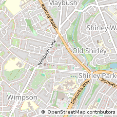 Map of Southampton