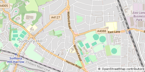 Map of Wembley