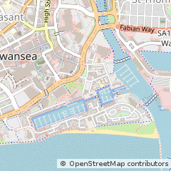 Map of Swansea