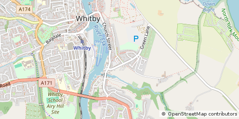 Map of Whitby
