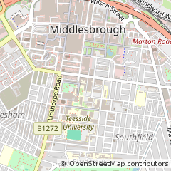 Map of Middlesbrough