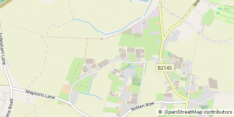 Map of Chichester, West Sussex